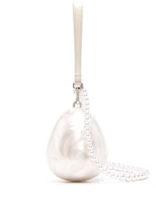 Simone Rocha mini sac Egg - Blanc