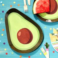 Borden set Avocado (8st) - thumbnail