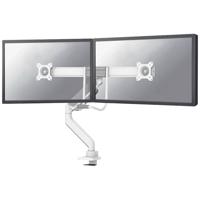 Neomounts DS75-450WH2 Monitor-tafelbeugel 2-voudig 43,2 cm (17) - 81,3 cm (32) Wit In hoogte verstelbaar, Kantelbaar, Zwenkbaar, Roteerbaar - thumbnail