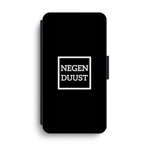 Negenduust black: iPhone XS Max Flip Hoesje