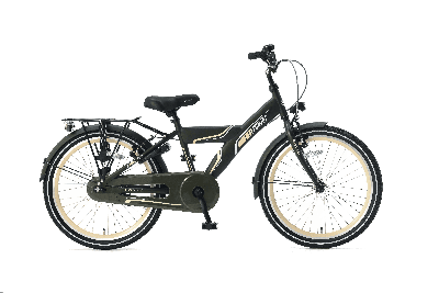 supersuper | jongensfiets | funjet x 22 | staal | groen