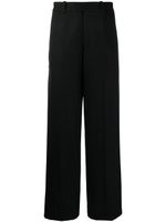 Off-White pantalon de costume à taille mi-haute - Noir