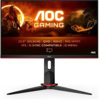 AOC GAMING Q24G2A/BK 24 Quad HD 165Hz IPS Monitor