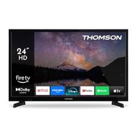 Thomson 24 Inch (60 cm) HD LED Smart TV met Fire TV, Alexa spraakbesturing, AirPlay, Wi-Fi, Triple Tuner(kabel/satelliet/antenne), Bluetooth 5.0, HDMI, USB, AV IN, CI+, 24HF2S35