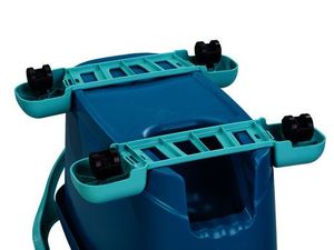 Leifheit 52103 Clean Twist Trolley wieltjes Blauw