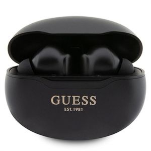 Guess GUTWST50EK Metallic Finish TWS Oortelefoon - Zwart