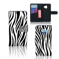 Samsung Galaxy J2 Core Telefoonhoesje met Pasjes Zebra