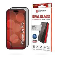 Displex Privacy Full Cover Screen Protector (10H) voor Apple iPhone 14 Pro, Eco Montageframe, Privacyfilter, Gehard Glas, Krasbestendige beschermfolie, hoesvriendelijk