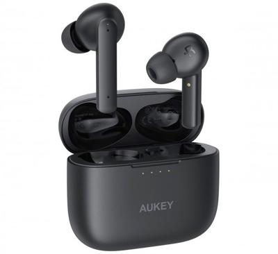 AUKEY EP-N5 hoofdtelefoon/headset Hoofdtelefoons Draadloos In-ear Oproepen/muziek USB Type-C Bluetooth Zwart AUKEY EP-N5 hoofdtelefoon/headset Hoofdtelefoons Draadloos In-ear Oproepen/muziek USB Type-C Bluetooth Zwart