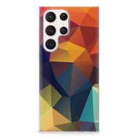 Samsung Galaxy S23 Ultra TPU Hoesje Polygon Color - thumbnail