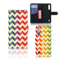 Xiaomi Mi 9 Lite Telefoon Hoesje Zigzag Multi Color - thumbnail