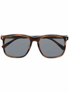 Gucci Eyewear lunettes de soleil à monture carrée - Marron