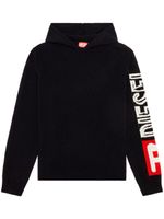 Diesel hoodie K-Telendo en laine - Noir