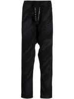 Maharishi pantalon de jogging 4519 Camo Shinobi en coton biologique - Noir - thumbnail