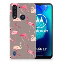 Motorola Moto G8 Power Lite TPU Hoesje Flamingo