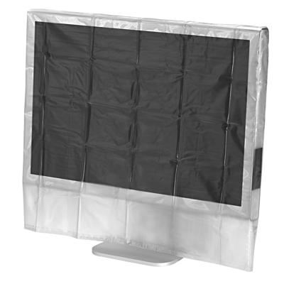 Hama 00113815 Stofhoes voor monitor Transparant (l x b x h) 20.5 x 81 x 64.5 cm