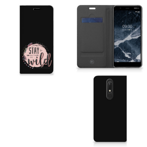 Nokia 5.1 (2018) Magnet Case Boho Stay Wild