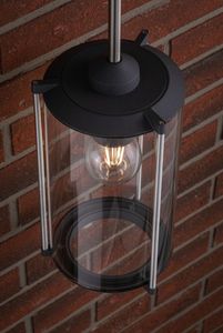 Paulmann Design muurlamp Outdoor antraciet met RVS 94281