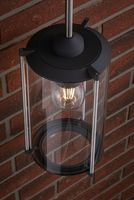 Paulmann Design muurlamp Outdoor antraciet met RVS 94281 - thumbnail