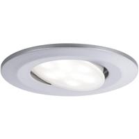 Paulmann Calla LED-inbouwlamp voor badkamer 6 W IP65 Chroom (mat) - thumbnail