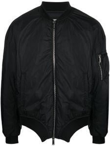 DSQUARED2 veste bomber à logo imprimé - Noir