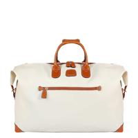 Bric's Firenze Boarding Duffle 55 cream Weekendtas