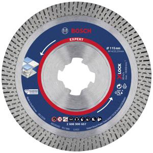 Bosch Accessories 2608900657 EXPERT HardCeramic X-LOCK Diamanten doorslijpschijf Diameter 115 mm Boordiameter 22.23 mm Steen, Beton, Baksteen 1 stuk(s)