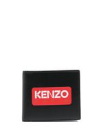 Kenzo portefeuille pliant à logo imprimé - Noir - thumbnail