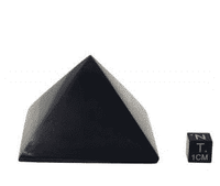 Edelsteen Piramide Shungiet - 60 mm - thumbnail