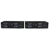 StarTech.com USB 2x VGA via Cat5 KVM Console Verlenger 200m - thumbnail