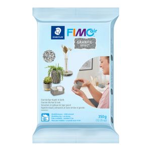 Staedtler FIMOair Granite Effect Boetseerklei 350 g Grijs 1 stuk(s)