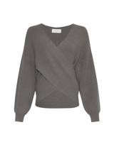 Msch Copenhagen Female Truien Mschzinelle Rachelle Wrap Pullover 18192