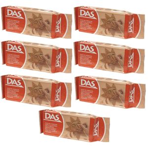 7x DAS Boetseer klei terra 500 gram