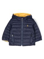 Ralph Lauren Kids veste matelassée à design réversible - Bleu - thumbnail