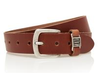 Timbelt Leren Riem 4 cm Cognac | Maat 85