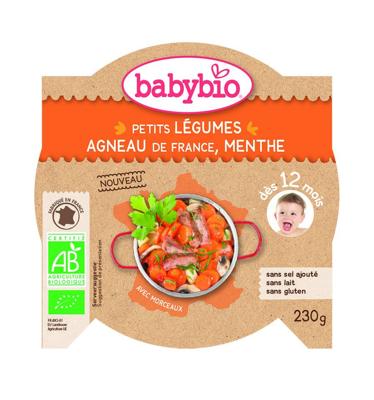 Mon petit plat groente lam bio