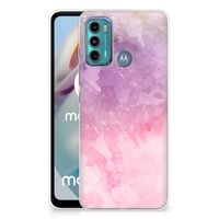 Hoesje maken Motorola Moto G60 Pink Purple Paint - thumbnail