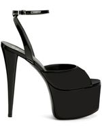 Giuseppe Zanotti sandales GZ Aida 150 mm à plateforme - Noir - thumbnail