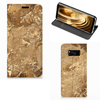 Samsung Galaxy S8 Standcase Marmer Creme