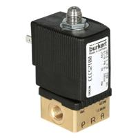 Bürkert 125339 3/2-weg magneetventiel, direct werkend 230 V/50 Hz schroefdraadmaat G 1/8 nominale Ø 2 mm