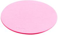 Onderzetter Vilt Rond 20 cm. Roze sorbet - thumbnail