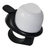 Cycle Tech fietsbel Decibel 43 mm wit