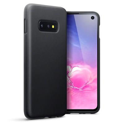 Qubits - Softcase hoes - Samsung Galaxy S10e - Zwart