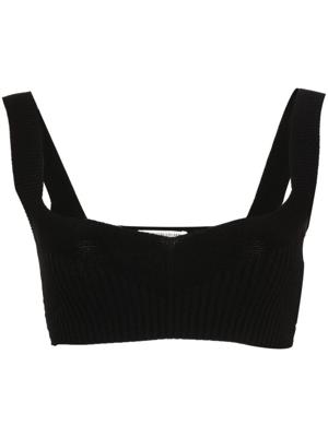 ALESSANDRO VIGILANTE Cropped top - Zwart