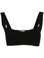 ALESSANDRO VIGILANTE Cropped top - Zwart