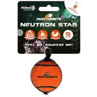 Dog Comets Neutron Star - Hondenbal met piep - Ø 5 cm - Hondenspeelgoed - Tennisbal - Bouncing Tennisbal - 1 stuk - Oranje