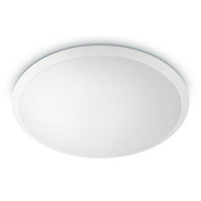 PHILIPS - LED Plafondlamp - MyLiving Wawel - 17W - Aanpasbare Kleur - Rond - Mat Wit - Kunststof