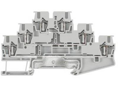 Klem 3-etages 5.2 mm Trekveeraansluiting Grijs Siemens 8WH20304HF00 1 stuk(s)