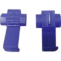 Verbindingselement TRU Components 1564073, flexibel: 1 – 2,5 mm², stijf: 1 – 2,5 mm², aantal polen (num): 2 blauw, 5 stuks