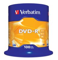 Verbatim 43549 DVD-R disc 4.7 GB 100 stuk(s) Spindel